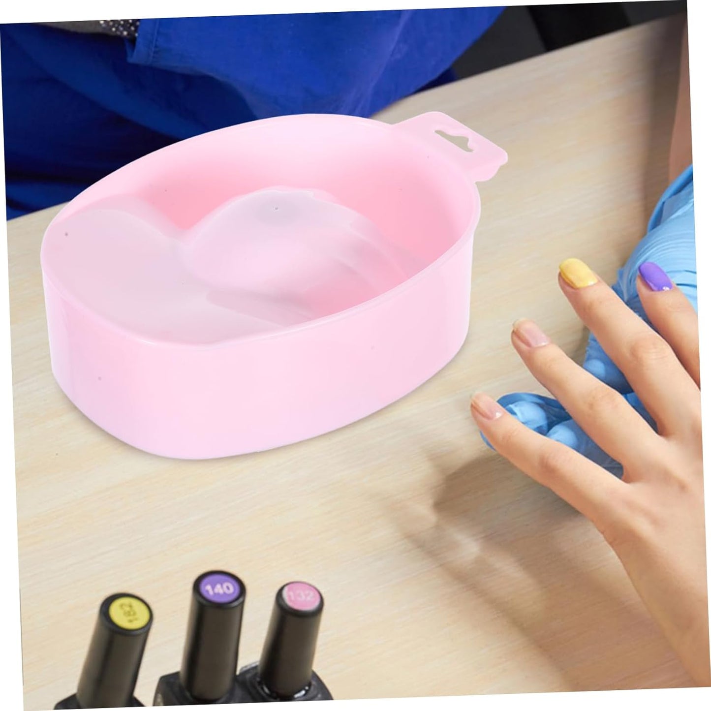 Nail Soaking Tub Bowl Heat Soak off Bowl Manicure Tools for Nail Art Removal