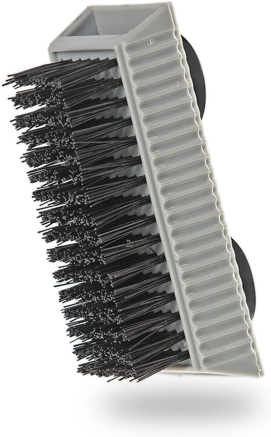 Grip Clean Nail Brush for Cleaning Fingernails – Heavy Duty Nail Brush with Extra Stiff Bristles - Fingernail Brush & Nail Scrubber Brush with Suction Cup Backing for Men & Women - 1 Pack