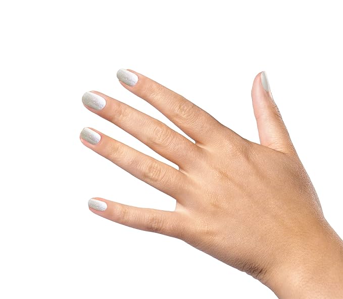 duri Nail Polish, 758 The Struggle Is Real, Pearlescent Shade of White, Full Coverage, Shiny Finish, Fast Drying, Long Lasting, Stylish, 0.45 Fl Oz