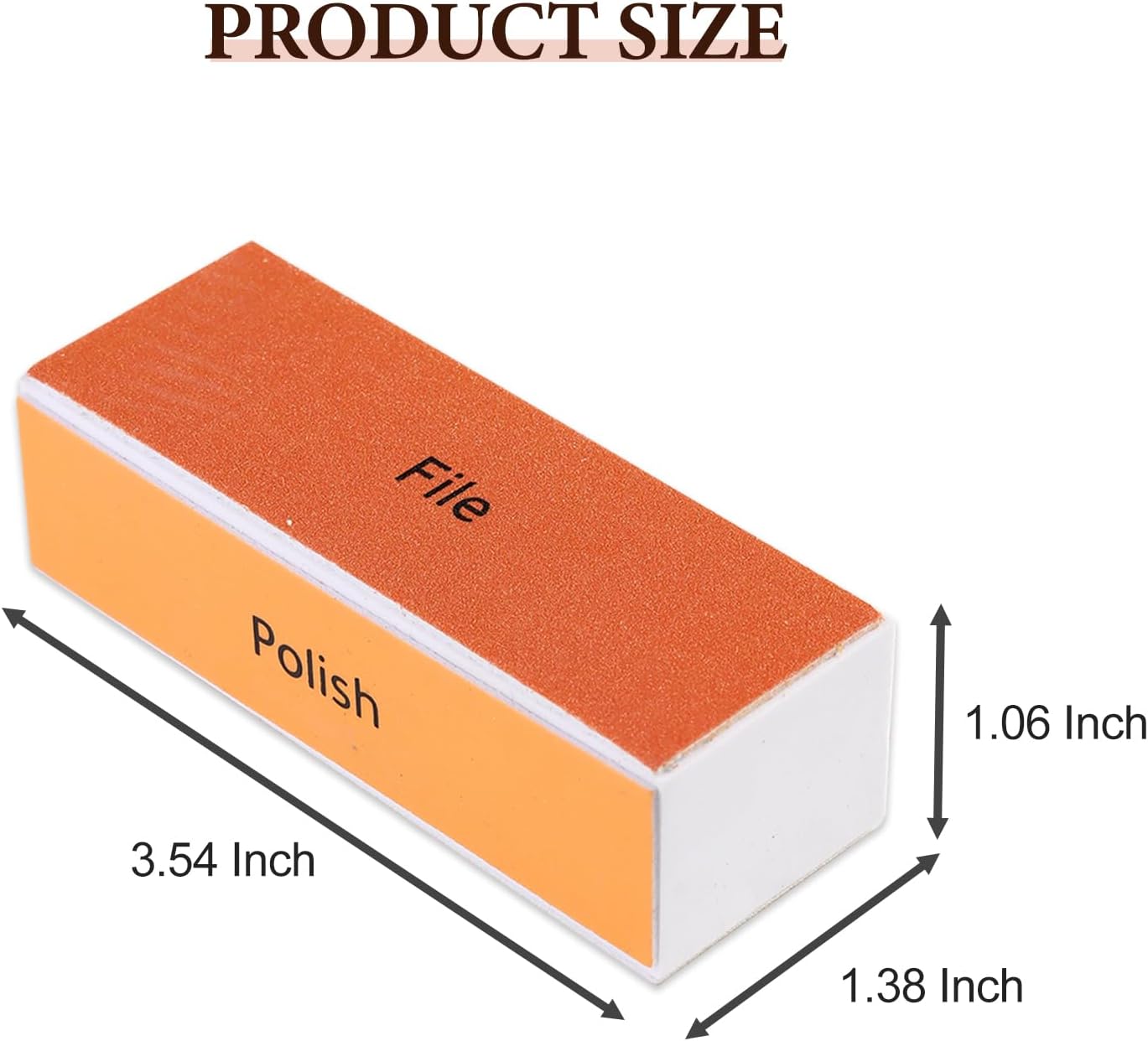 4 Way Nail Buffer Block 4Pcs Reusable Nail Shine Buffing Blocks Washable Smoother Polisher Shiner Nail File Bulk for Nail Prep Supplies Acrylic Gel Press-On Nails Trimming Shaping