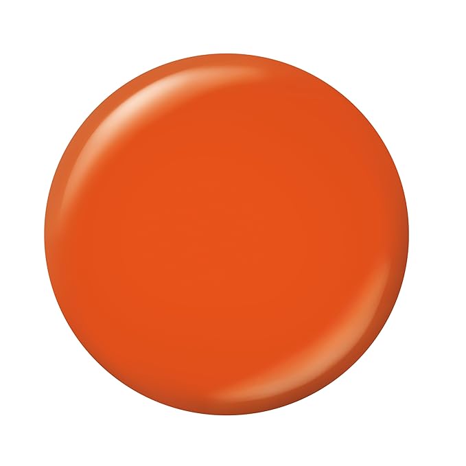 Sally Hansen Miracle Gel Keith Haring Salon Quality Nail Polish | Gel-Like Formula, Two-Step System, No UV Light Needed, Long Lasting | Opaque | 922 Colour Instinct | Dark Orange Nail Color