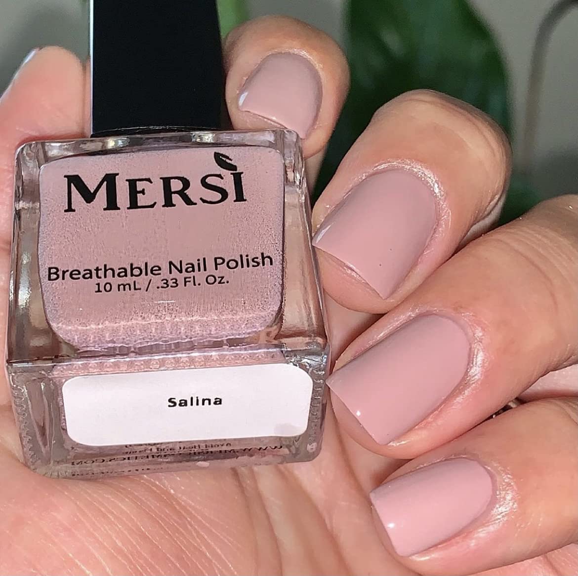 Mersi Salina Halal Nail Polish | Breathable Nail Polish | Vegan Nail Polish
