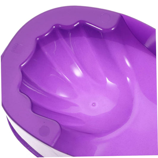 Nail Art Bowl Manicure Soaking Bowls Bubble Hand Soaking Bowl Rectangular Nail Care Bowl Plastic Material Easy to Use