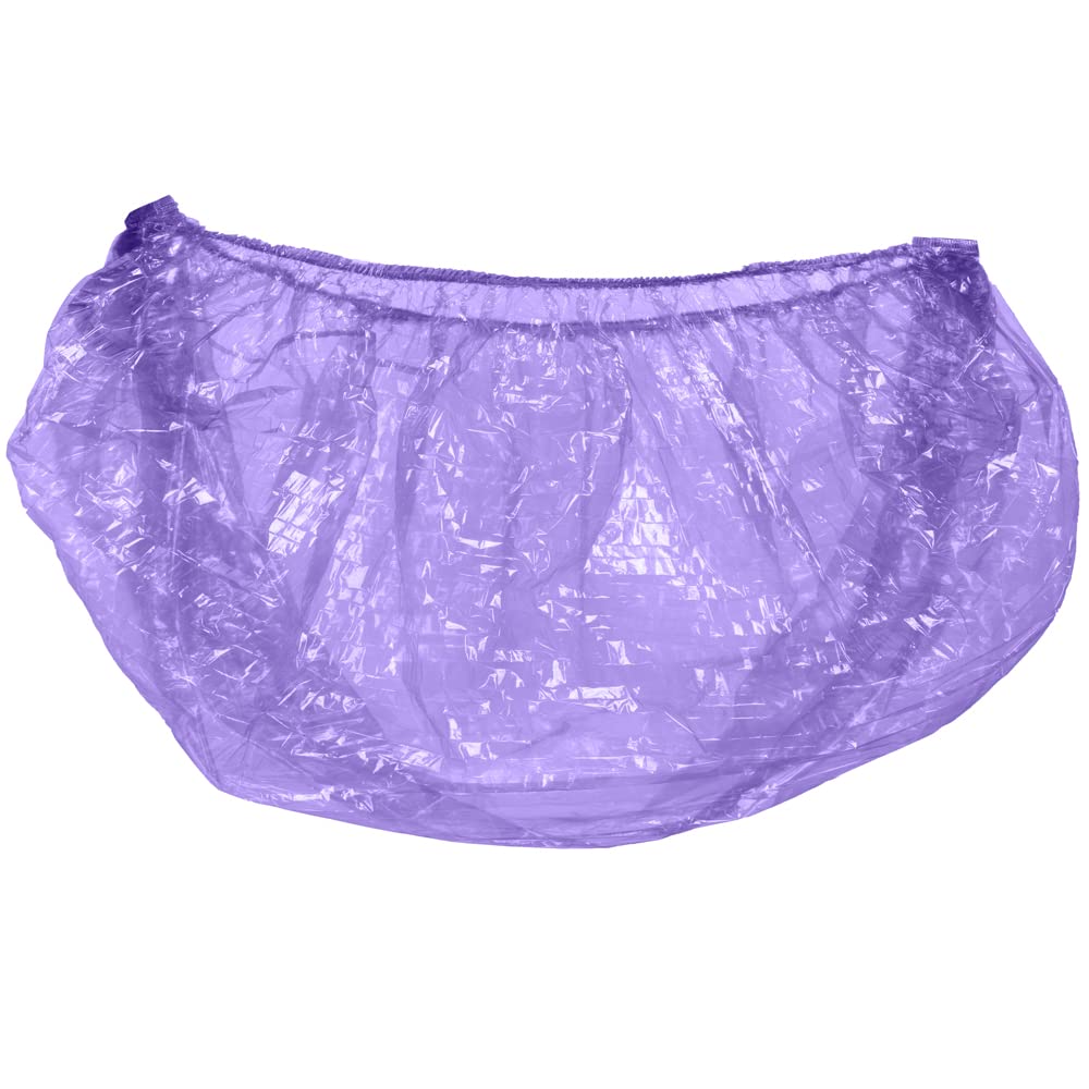ForPro Professional Collection Spa Liners, Fit All Pedicure Spas, Disposable Pedicure Liners, Purple, 100-Count