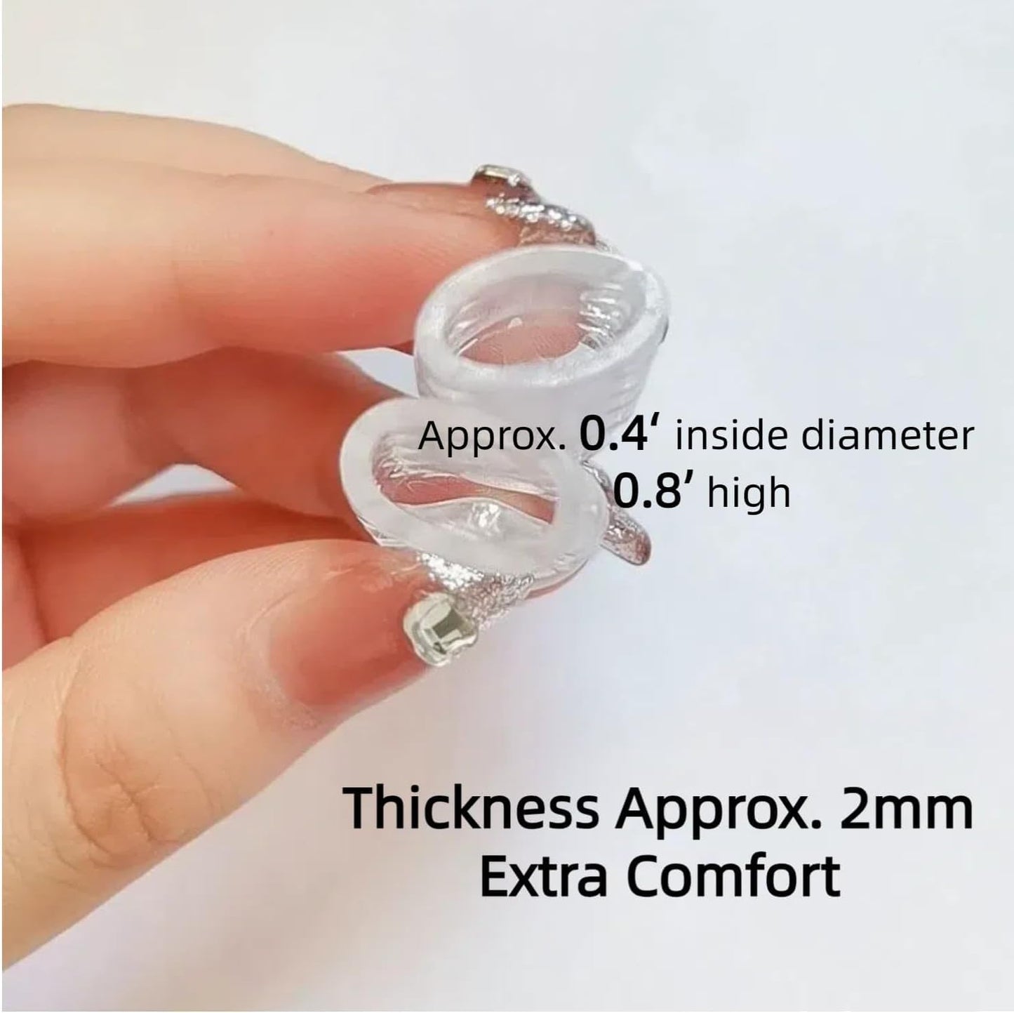 Silicone Anti-Friction Toe Protector, Gel Toe Protectors Breathable Toe Covers, Silicone Little Toe Sleeves Gel Toe Protectors Women with Airflow Orifice Breathable Toe Separators (40pcs)