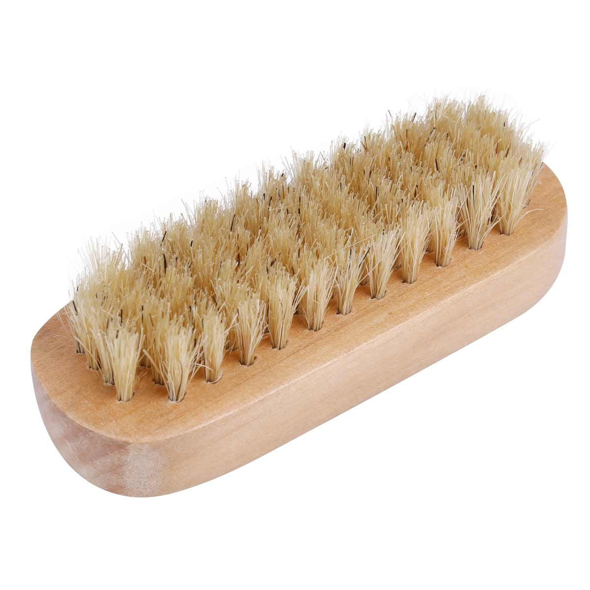 Tbestmax Cleaning Nail Fingernail Brush Wood 2 Side for Manicure Pedicure Women Kids 4 Pack