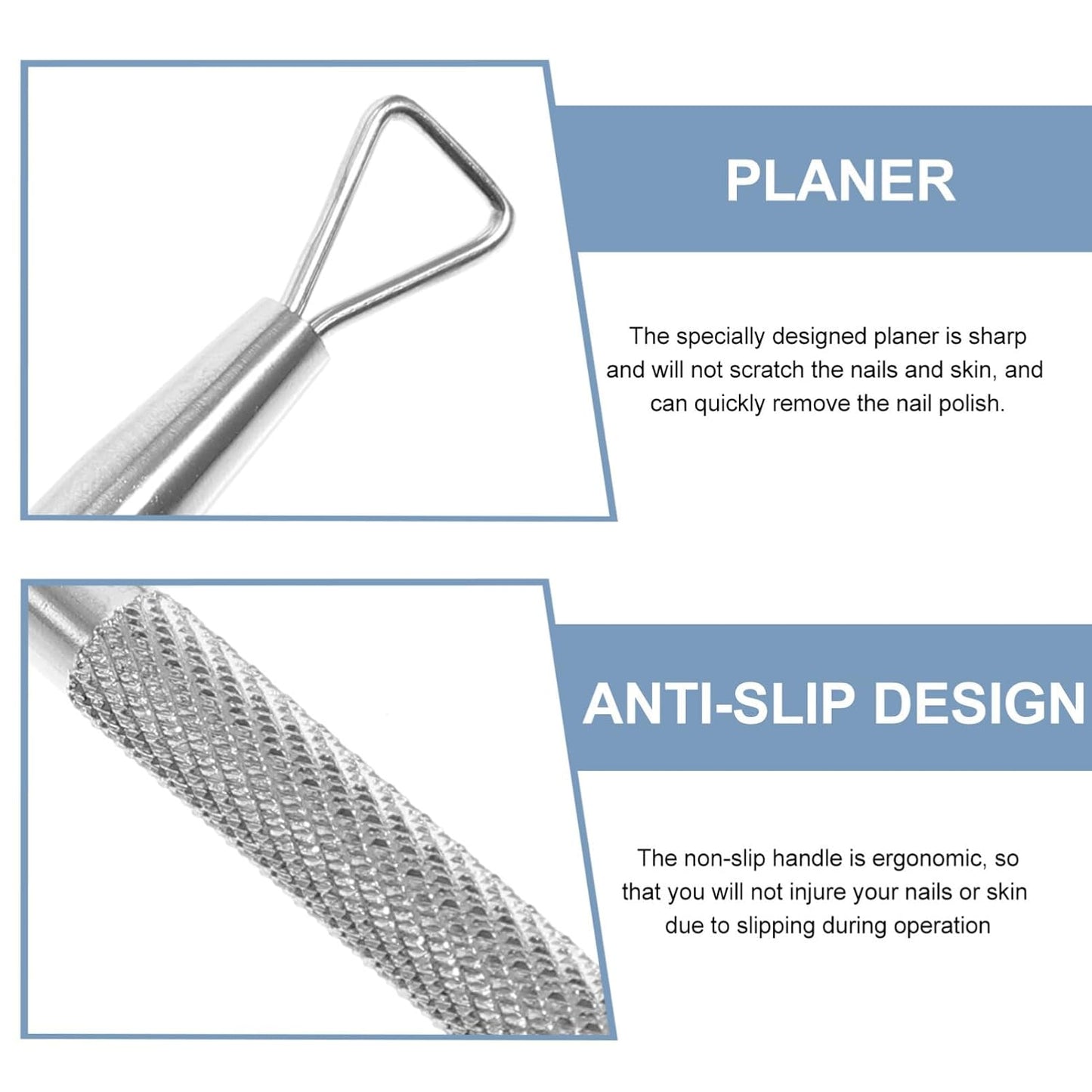 4 Pcs Cuticle Pusher Tool triangle cuticle peeler scraper nail cuticle remover cuticle cutter tool nail gel remover pusher Nail Remover Tool nail art push hands nail polish