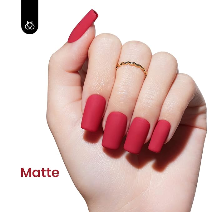 Beetles Red Gel Nail Polish 1 Pcs 15Ml Burgundy Red Gel Nail Polish Red Cherry Mocha Gel Polish Soak Off Nail Art Manicure Salon Diy Design Uv Nail Lamp Needed Gift for Women