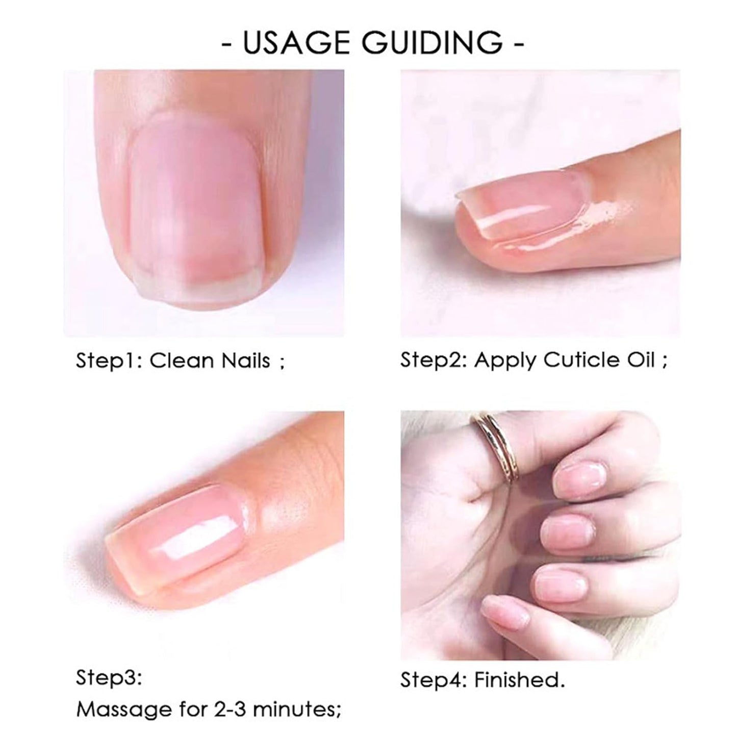 Flowery Scented Cuticle Oil, Infused with Real Flowers, Cuticle Revitalize Oil, Nail Oil For Growth And Strength, Cuticle Remover - Nail Strengthener - Cuticle Softener (0.5 fl.oz, ROSE)