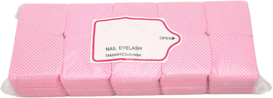 Lint for f ree Nail Wipes , 1000pcs Lash Extension Glue Wipes , Lint for f ree Wipes , Soft Nail Polish Remover Wipes , Eyelash Extension Glue washing Pad , Nail Supplies , for Lash Extension Supplies