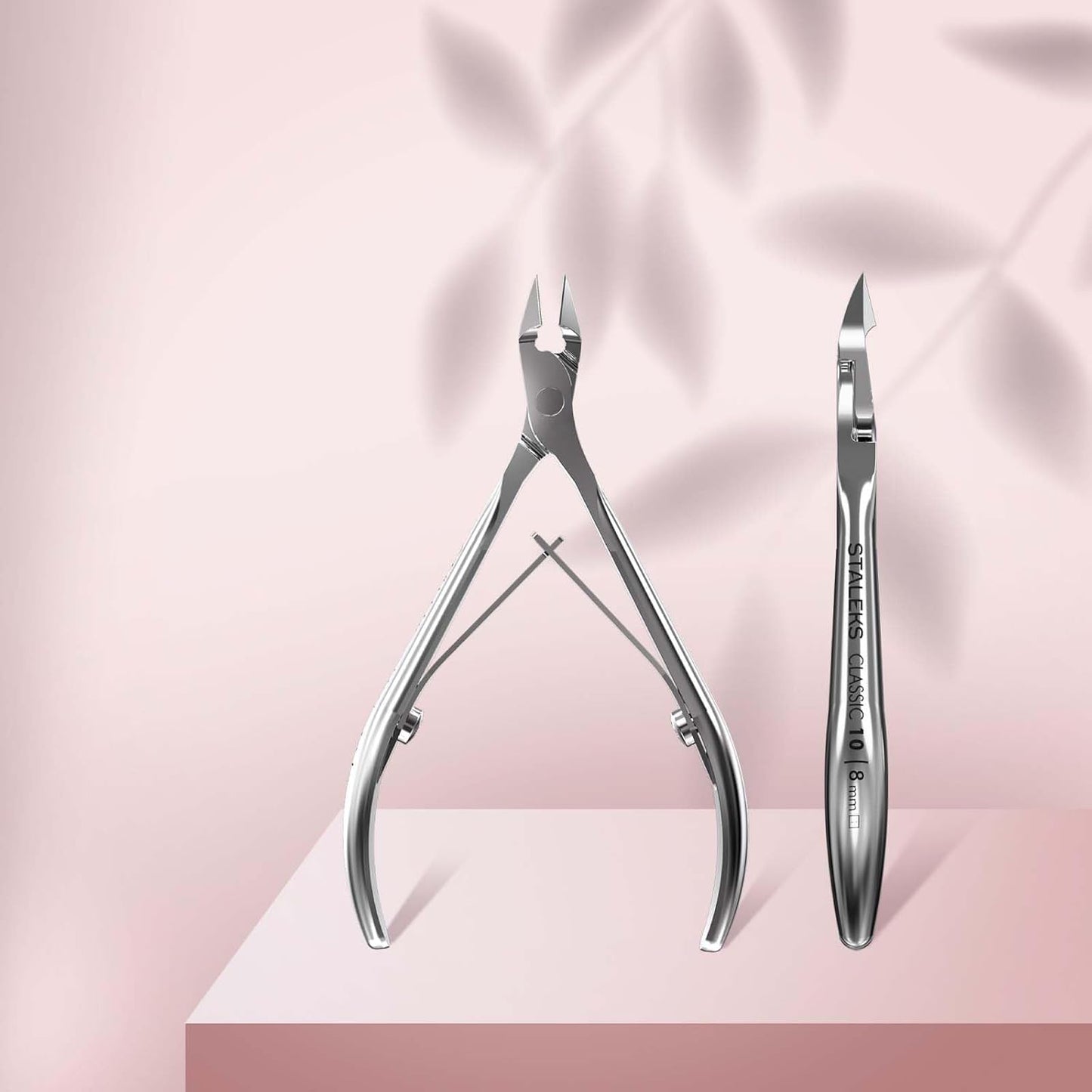 Staleks CLASSIC 10 Cuticle Nippers – 11 mm Blades – Stainless Steel – Comfortable Grip – For Home Manicure and Pedicure