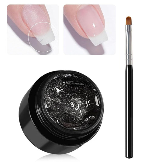 NovaCharm Nail Repair Glue for Damaged Nails, Strong Nail Strengthener for Thin and Split Natural Nails, Instant Cracked Nail Nails Repair Gel - Long Lasting and Easy for Beginners Daily Care