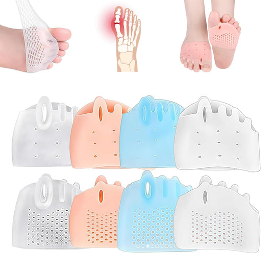 Toe separators for Women & Men， ball of foot bunion corrector toe spacers ，toe protectors women，4-Pairs bunion pads,2025 New