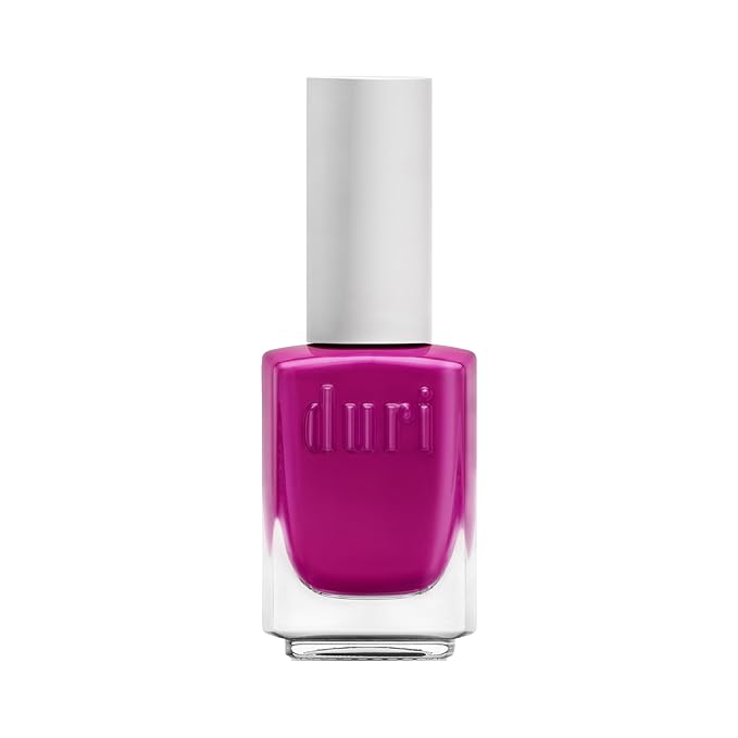duri 156N Orchid - Neon Purple Nail Polish, Matte Finish, Quick Drying, 0.45 Fl Oz