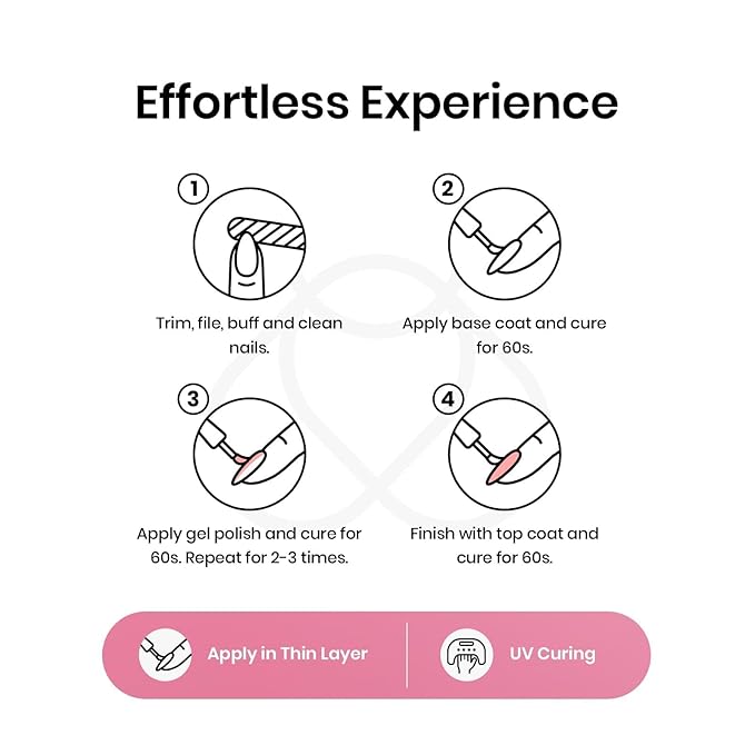 Beetles Hot Pink Gel Nail Polish 1Pcs 15ml Neon Pink Gel Nail Polish Bright Color Soak Off Uv LED Nail Lamp for Women DIY Manicure Gifts for Mom