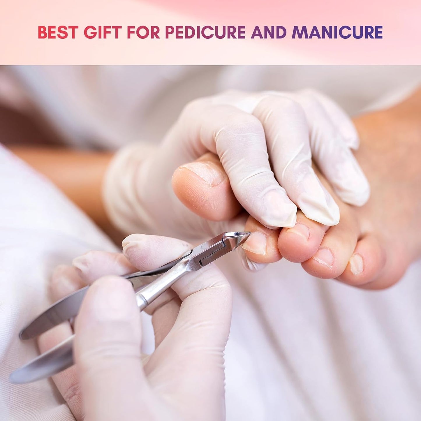 Makartt Cuticle Nipper, Full Jaw Sharp Nail Trimmer Cutter for Care & Prep, Manicure Kit for Home and Salon Use (Silver, Pack of 1)