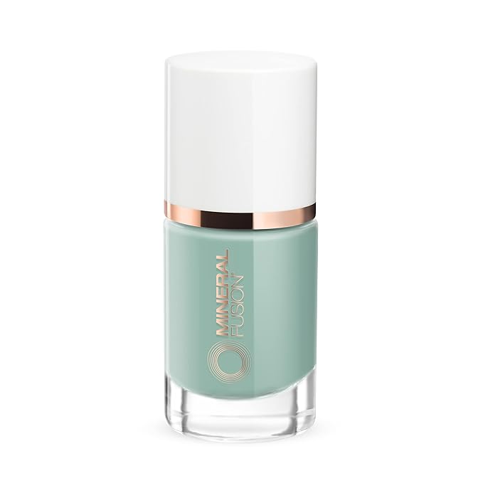 Mineral Fusion Nail Polish, Light Pale Green, Mint To Be Mint to Be 0.33 Fl Oz (Pack of 1)