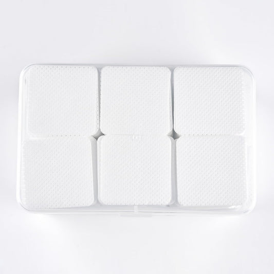 1050 PCS Lint Free Nail Cleaning Wipes to Remove Gel Nail Polish & Other Excess Liquid Disposable Nail Cleaning Wipes (White)