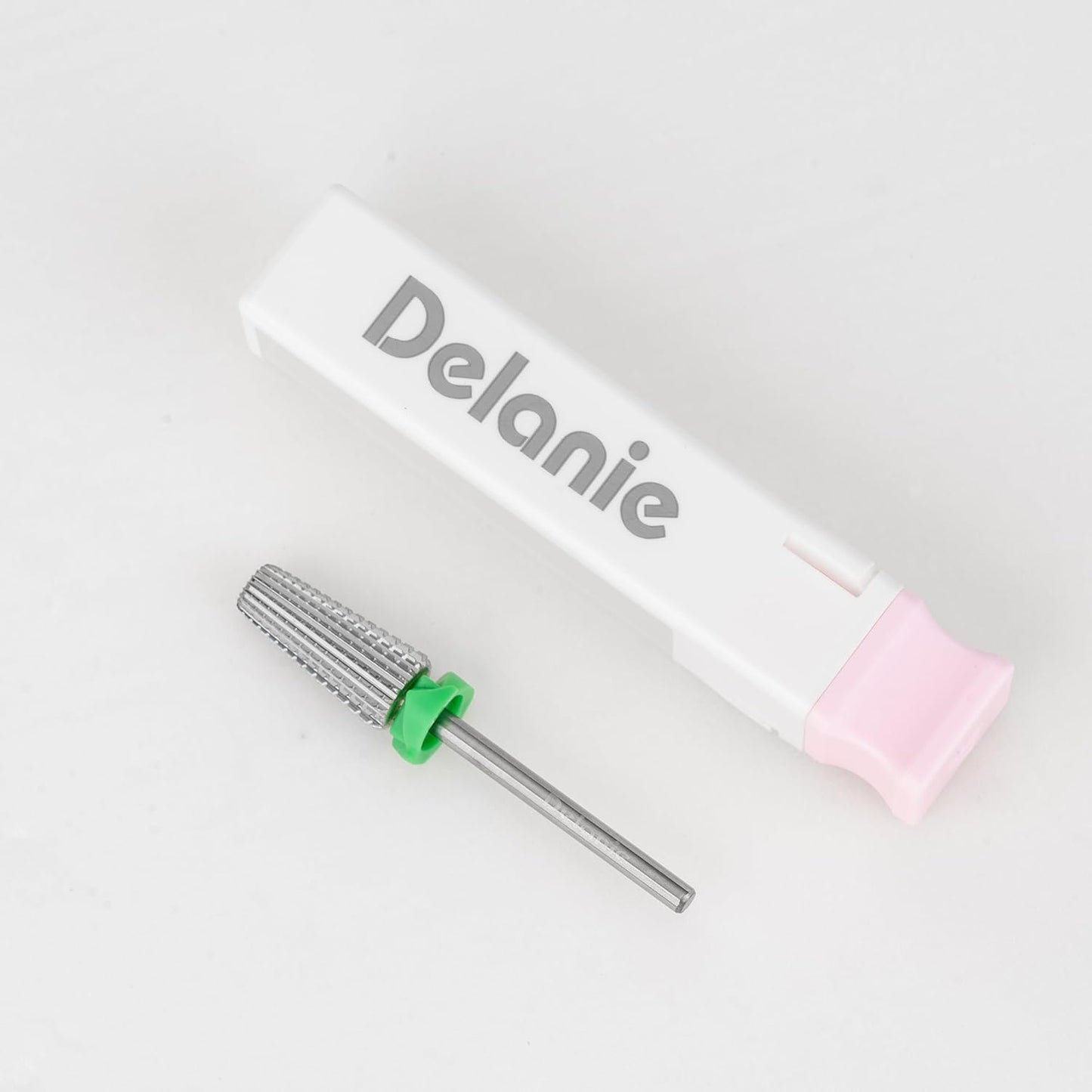 Delanie 5-in-1 Carbide Nail Drill Bit for Professional Nail Tech, 3/32", Coarse Grit