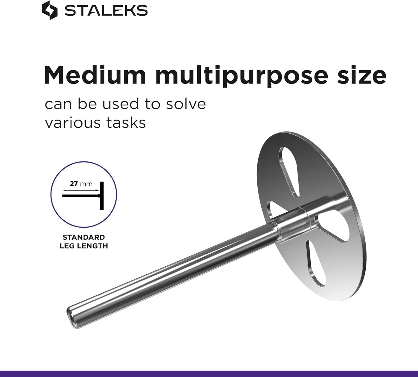 Staleks Pro Pedicure Disc PODODISC M Expert with Disposable Files – 180 Grit – 5 Pcs – 20mm – Stainless Steel – Hardware Pedicure Tool