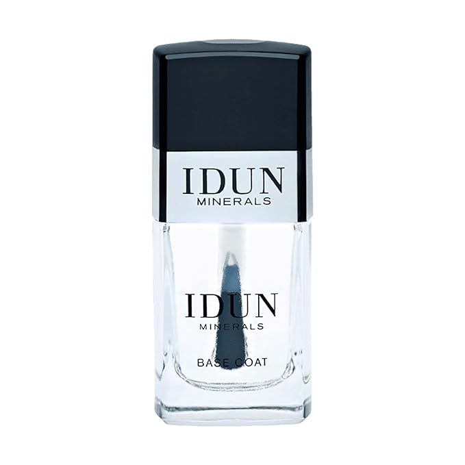 Idun Minerals Nail Polish - Long-Wear, High-Shine Vegan Formula - Infused With Vitamins And Sweet Almond Oil - Prevents Cracking And Protects Nails - Even Lacquered Result - Kristall - 0.37 Oz