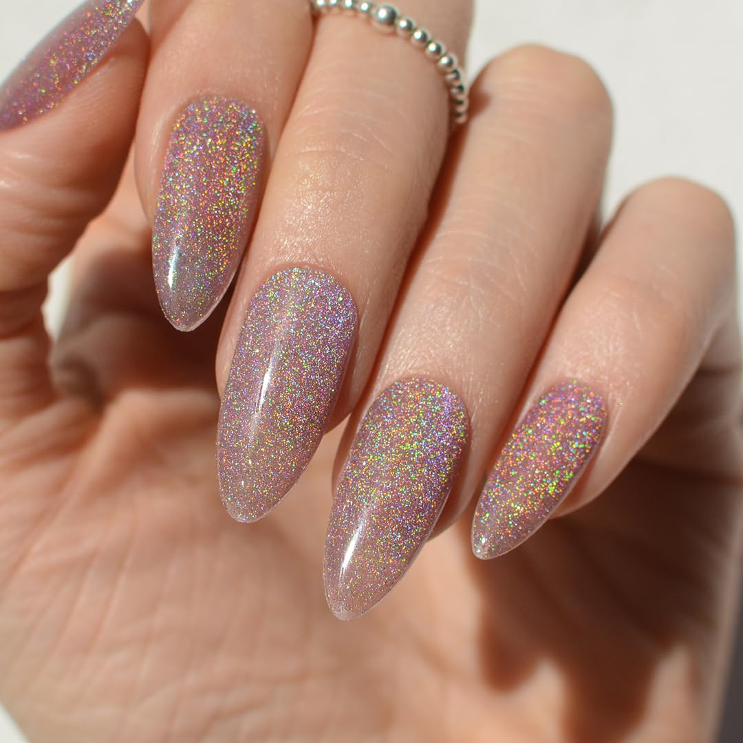 PINK MASK Gel Color Nail Polish Moon - Col. Planetary Brilliance 15ml / o.5 oz - UV/LED Gel Polish, Non Wipe, Long Lasting, Soak Off Formula