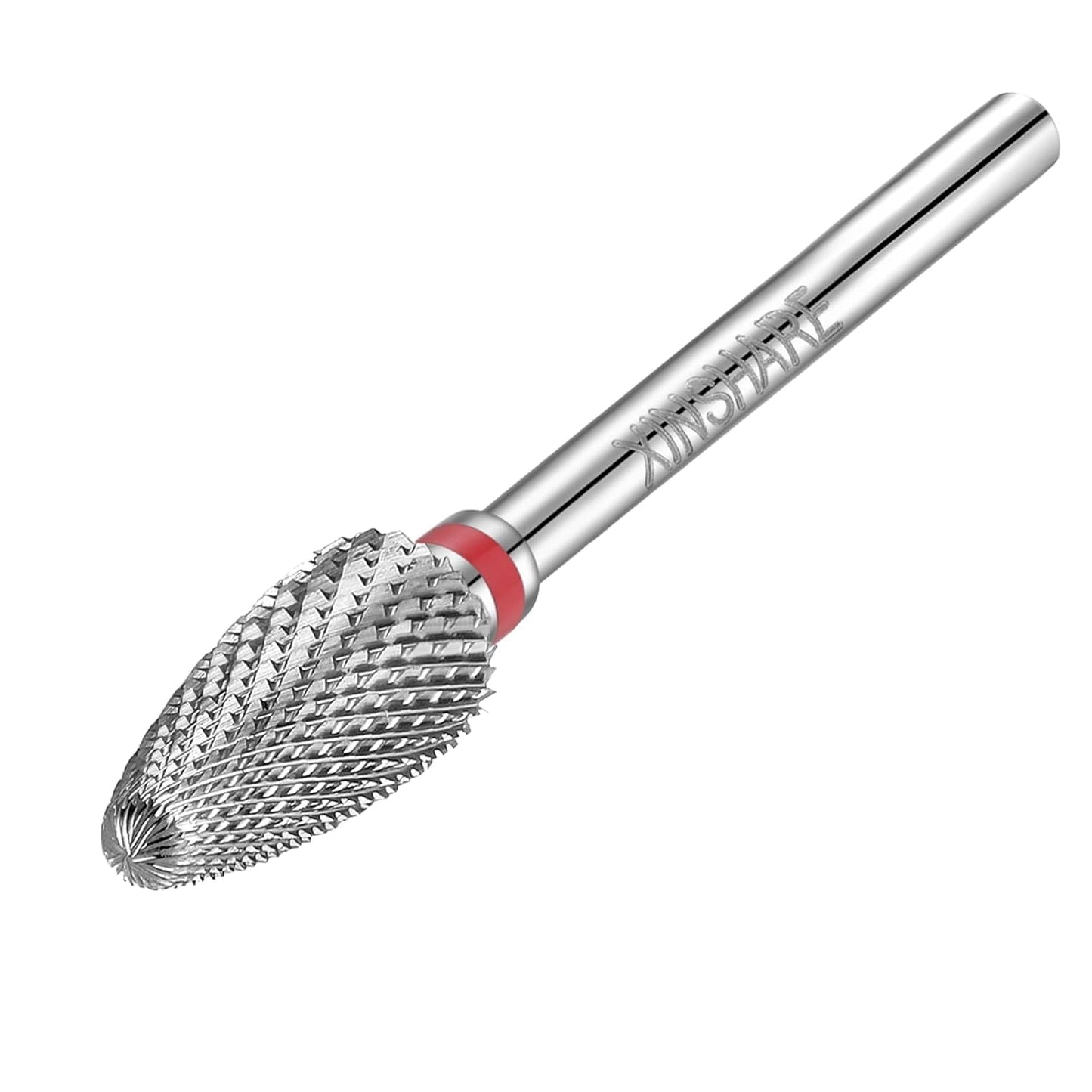 Nail Drill Bits 3/32" Carbide Professional Safety Tungsten Nail File Cone Drill Bit for Acrylic Nail Gel Cuticle cleaner Manicure Pedicure Nail Polishing, Beginner Salon,Fine