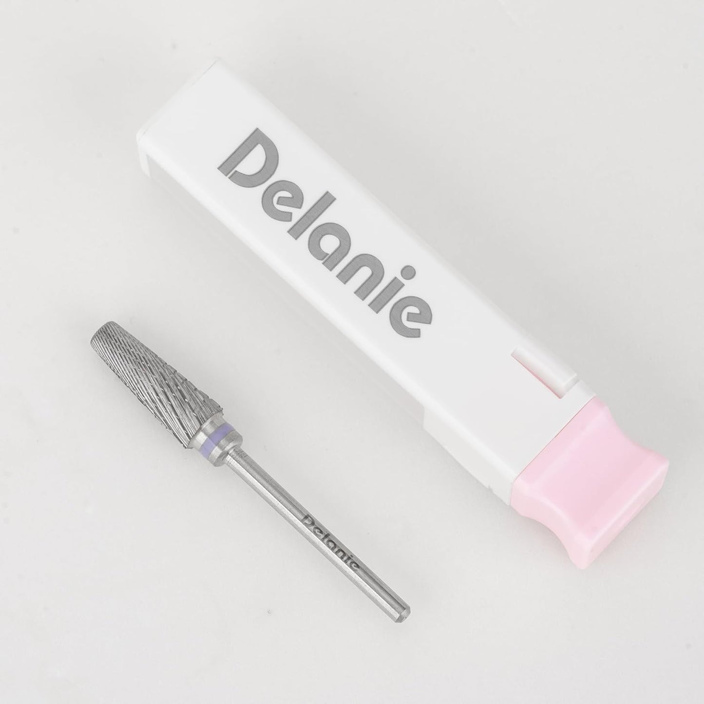 Delanie Professional 5-in-1 Carbide Nail Drill Bit for Professional Nail Tech, 3/32", XXC+M+XXF