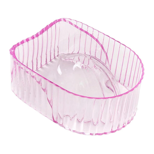 Generic Hand Soaking Bowl Soak Off Finger Bowl, Soak Off Gel Polish Remover Bowl Nail Soak Off Bowl Nail Art Tool, Powder Remover Tools, for Home, Pink