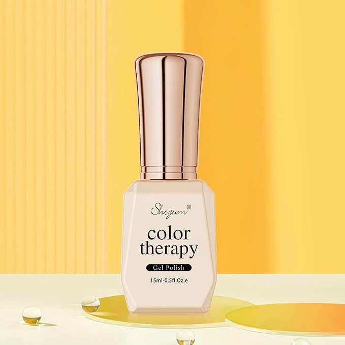 Pastel Gel Nail Polish, 15ml Canary Yellow Color Gel Polish Soak Off LED Nail Lamp Gel Polish Nail Art DIY Home Manicure Salon Gel 0.51OZ
