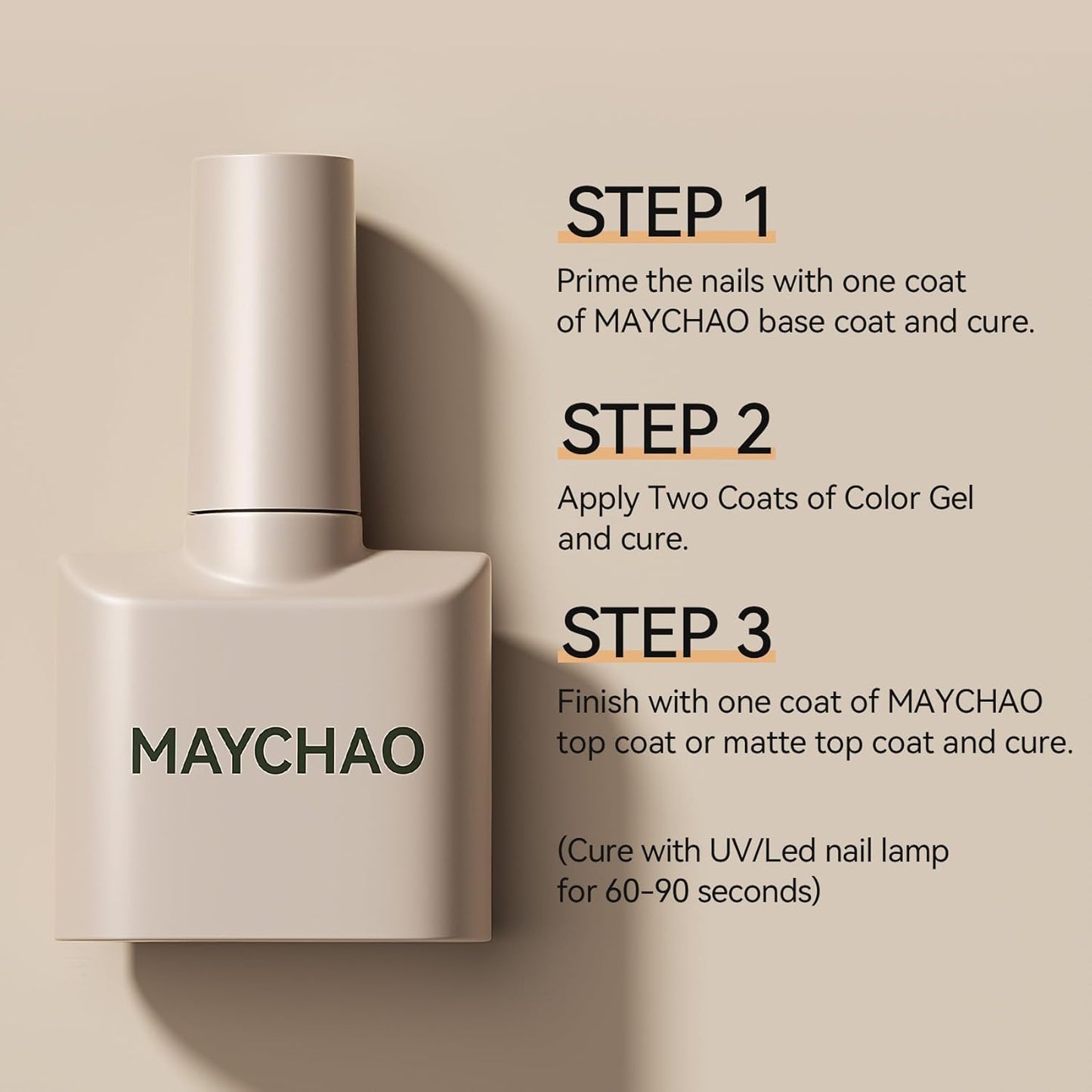 MAYCHAO 15ML Green Gel Nail Polish 1Pc Seafoam Green Gel Polish Soak Off UV LED Nail Polish Nail Art Starter Manicure Salon DIY at Home, 0.5 OZ