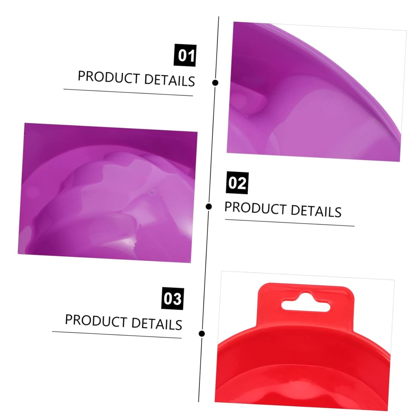 Mipcase 8pcs Nail Polish Gel Remover Bowl Cuticle Soaking Bowl for Hand Material Nail Art Supplies