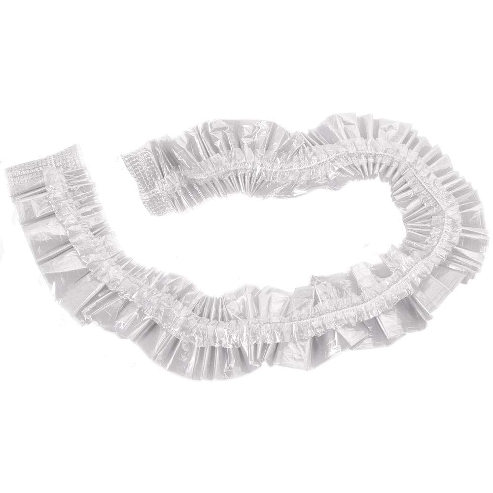 ForPro Professional Collection Spa Liners, Fit All Pedicure Spas, Disposable Liners, Clear, 400-Count