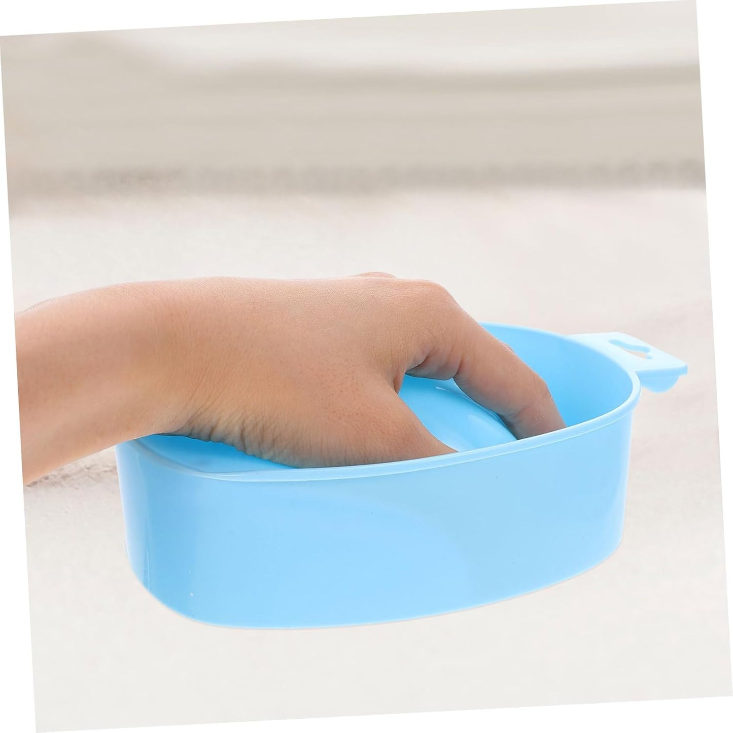 2pcs Nail Art Soak Bowls Manicure Tools for Nail Soaking and Polishing and Dead Skin Treatment