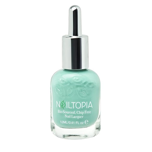 Nailtopia Bio-Sourced, Chip-Free Nail Lacquer - Fast Dry Nail Polish - Superfood-Infused - Natural Nail Polish - Trust The Process - 0.41 oz