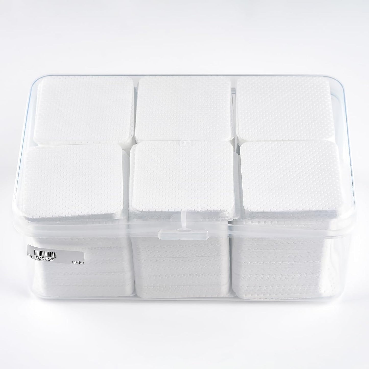 1050 PCS Lint Free Nail Cleaning Wipes to Remove Gel Nail Polish & Other Excess Liquid Disposable Nail Cleaning Wipes (White)