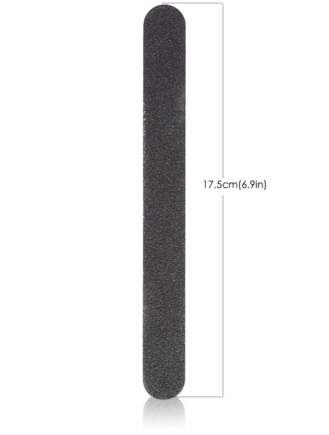 Nail File 57ct 100/180 Grit Emery Board Filer for Acrylic/Natural Fingernail