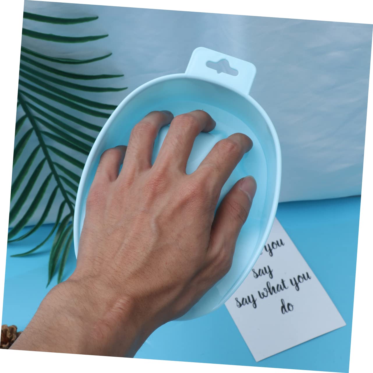 1pc Single-layer Nail Care Bowl for Soaking and Removal Manicure Tray for Home Salon Use Fits up to Nails for Cuticle Softening and Art Preparation