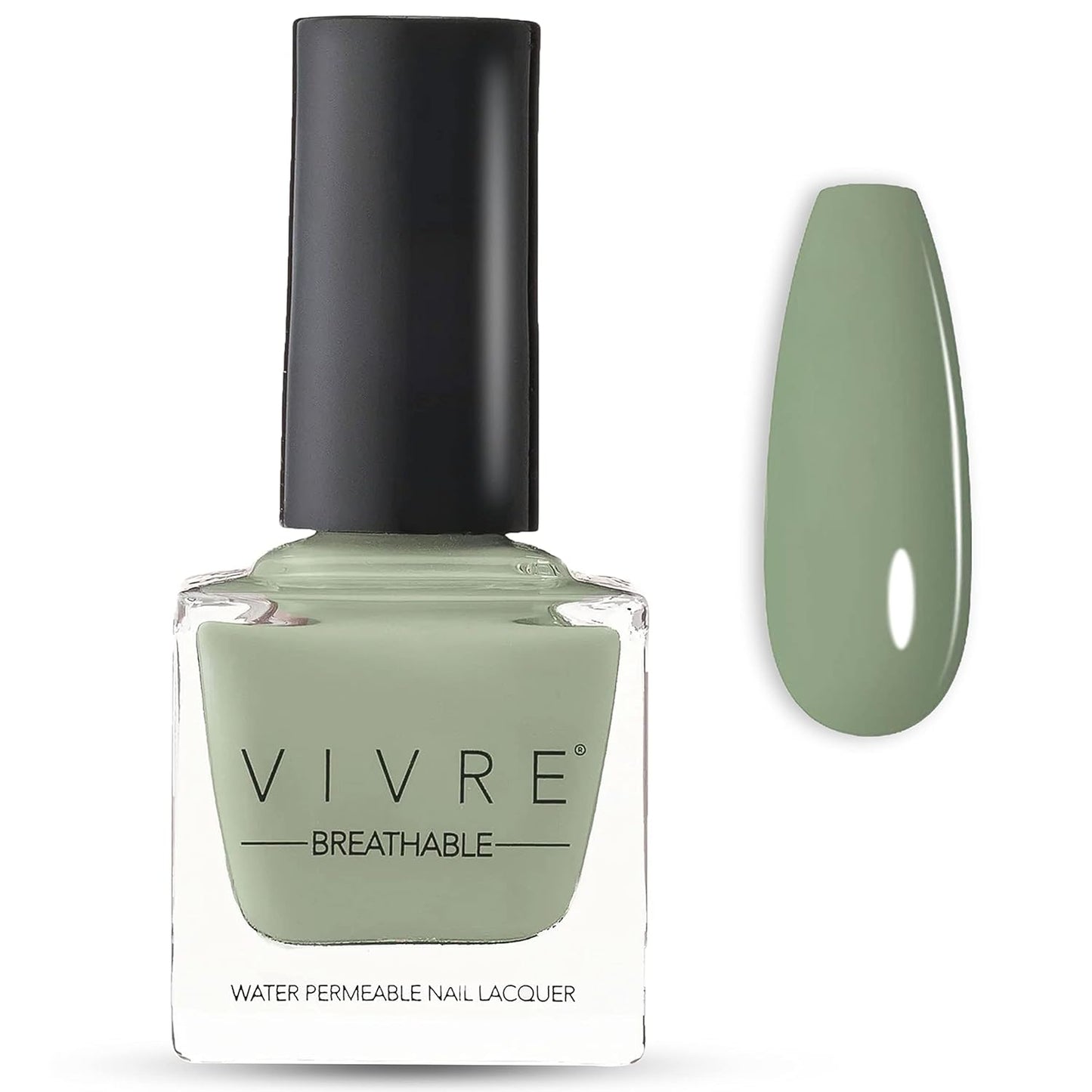VIVRE Cosmetics Nail Polish - Quick Dry, Shiny, Halal for Girls, Vegan, Non-Toxic for Women, Long Lasting, Certified Breathable and Water Permeable - Take Me to the Spa