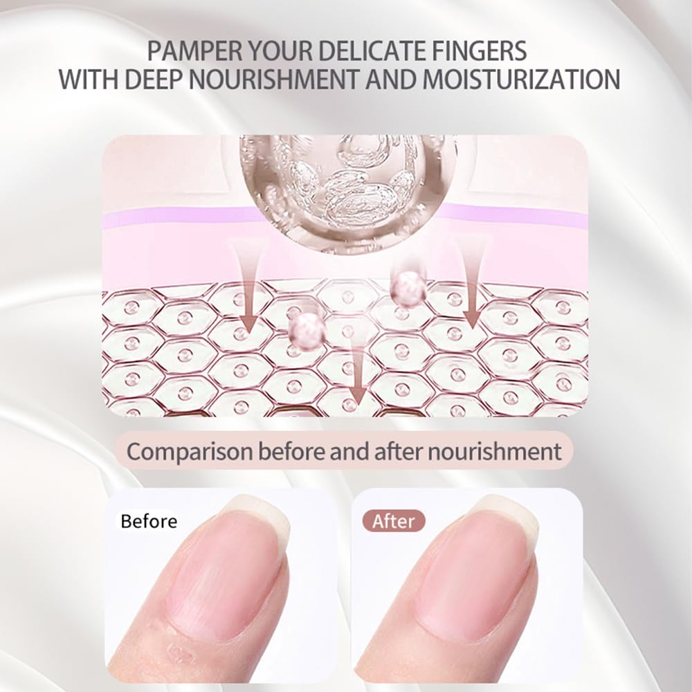 8ml/0.27 FL.oz Cuticle Oil Roller Nourishing Moisturizing Roll On Cuticle Oil for Convenient Portable Nail Rollerball for On the Go Hydration and Care(Lemon&Green Tea)