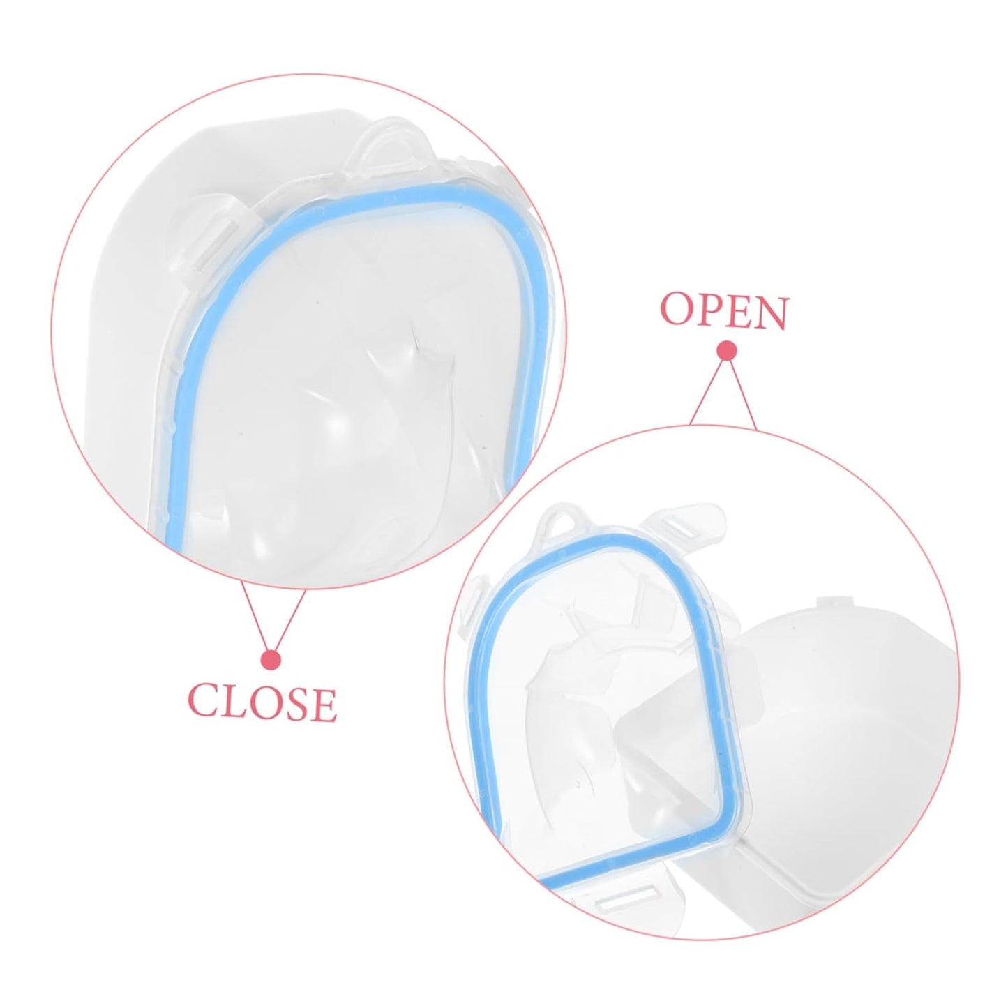 Manicure Soak Bowl Set Durable Hand Soaking Bowls for Nail Art Dead Skin Softening and Home Diy Manicure Blue Nail Care Kit