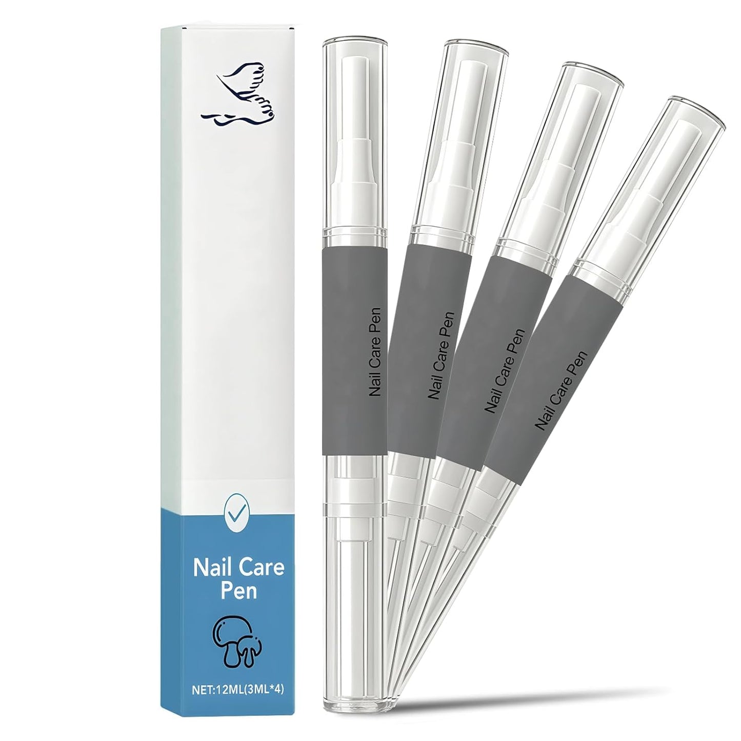 4 Pack Nail Care Pen, Repair & Strengthener Maintenance Serum for Healthy Nails