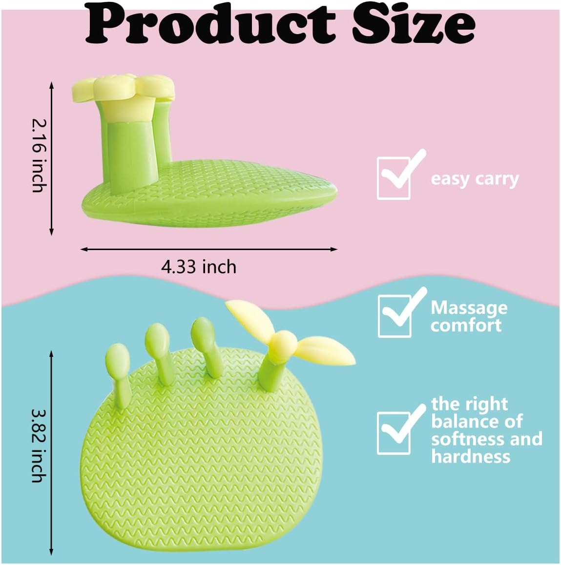 Toe Separators for Overlapping Toes Women,Flowers and Leaves Calf Trainer Toe Separators for Women,Bunion Corrector Thin Leg Exerciser,Suitable Having Plantar Fasciitis,Bunions,Other Foot Pain