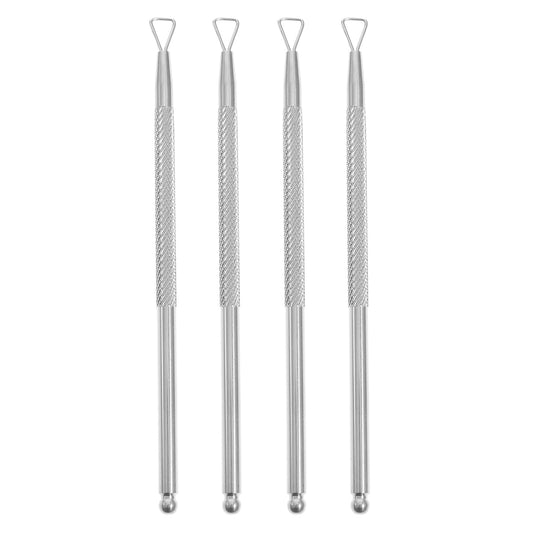 4 Pcs Cuticle Pusher Tool triangle cuticle peeler scraper nail cuticle remover cuticle cutter tool nail gel remover pusher Nail Remover Tool nail art push hands nail polish