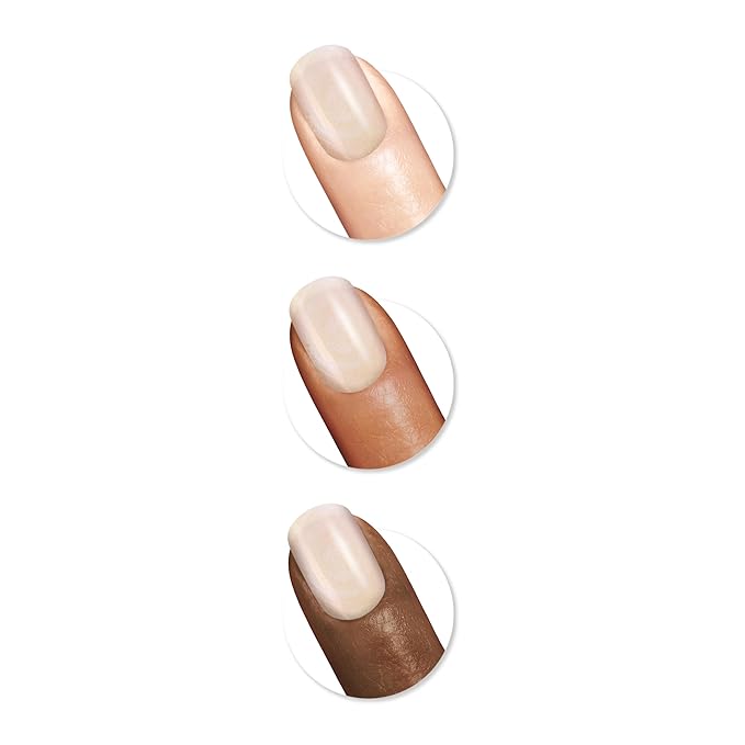 Sally Hansen Insta-Dri Hershey's Cookies 'n' Creme Eggs Nail Polish | Quick Dry, Long Lasting, Streak-Free Shine | Sheer, Shimmery | 781 Cotton Tails | Pale White Yellow Nail Color