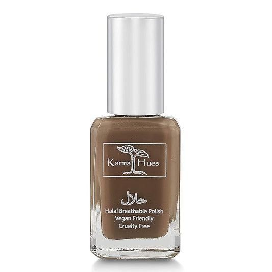 Karma Naturals Certified Halal Nail Polish - Breathable & Water Permeable, Wudu Friendly (Salena)
