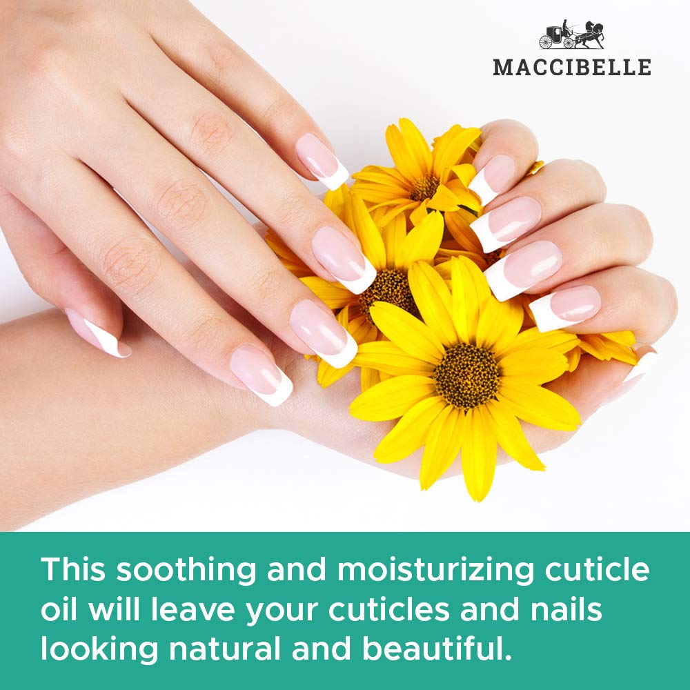 Maccibelle Milk & Honey Pure Cuticle & Nail Oil Pen 2ml Heals Dry Cracked Cuticles.