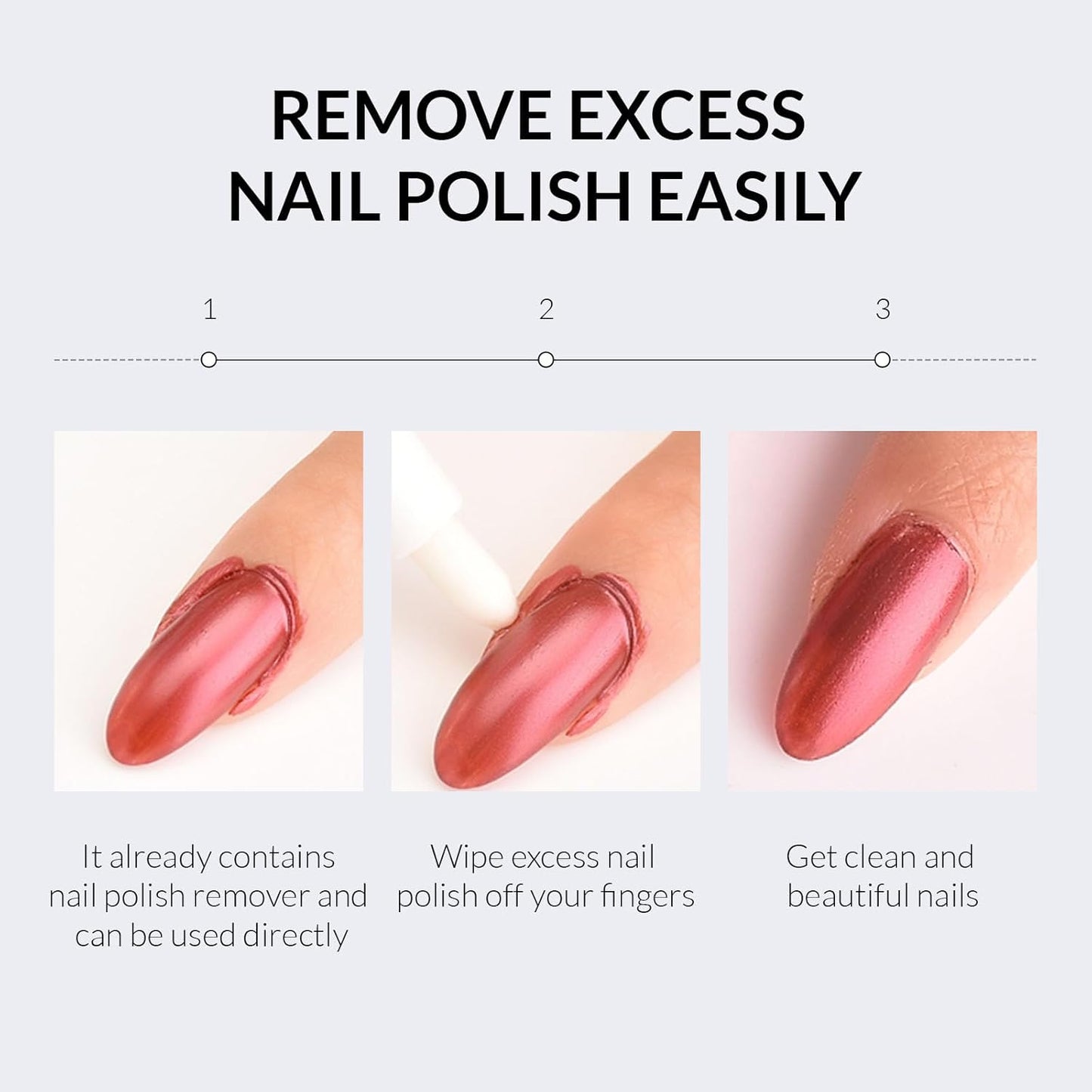 4pcs Nail Polish Remover Corrector Pen with 3 Cotton Tip Refills each, Cuticle Nail Edge Cleaning Pen for Manicure Art DIY Clean Up Tool