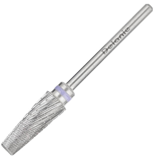 Delanie Professional 5-in-1 Carbide Nail Drill Bit for Professional Nail Tech, 3/32", XXC+M+XXF