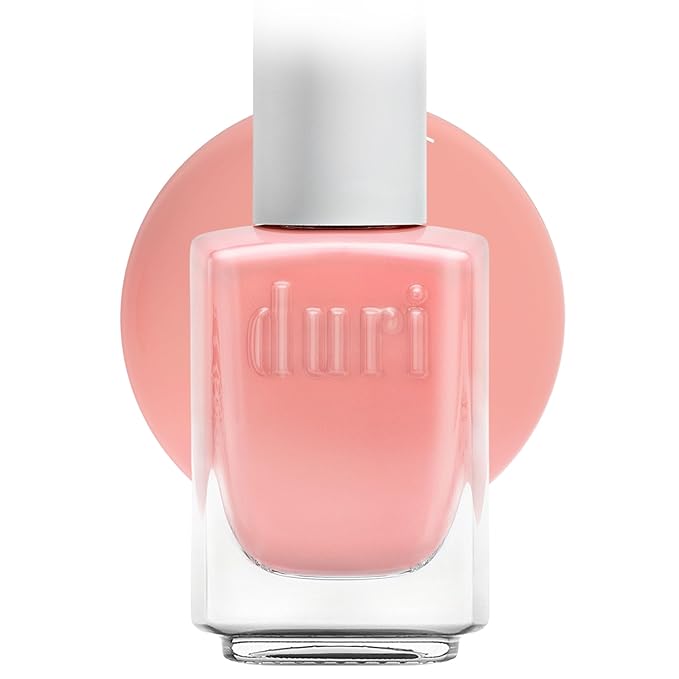 duri Nail Polish, 599 Call Me Maybe, Pastel Coral Shade, Long Lasting
